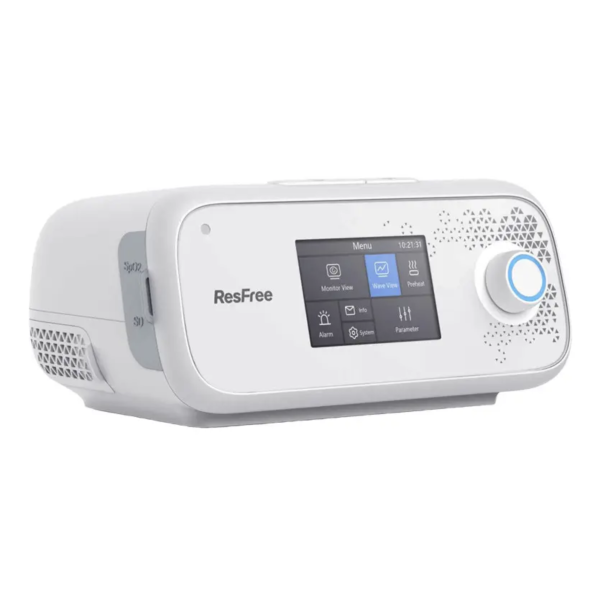 Auto BiLevel CPAP-апарат ResFree F-30S з маскою та зволожувачем | SD, SPO2