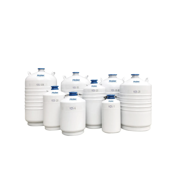 Контейнер для зберігання і транспортування рідкого азоту Haier Biomedical YDS-20YS (6 каністр)