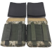 Комплект боковых бронеплит 4 класс 150х150 мм Armox 520T с подсумками MOLLE